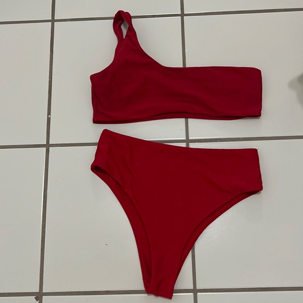 Red bikini
